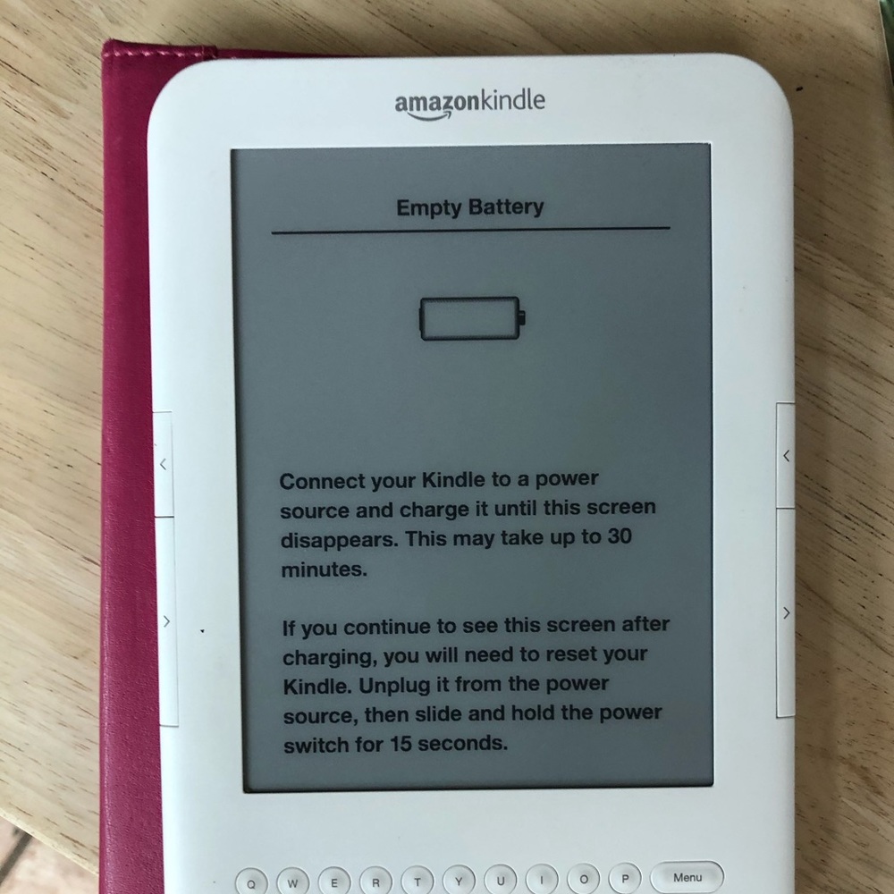 Amazon kindle white